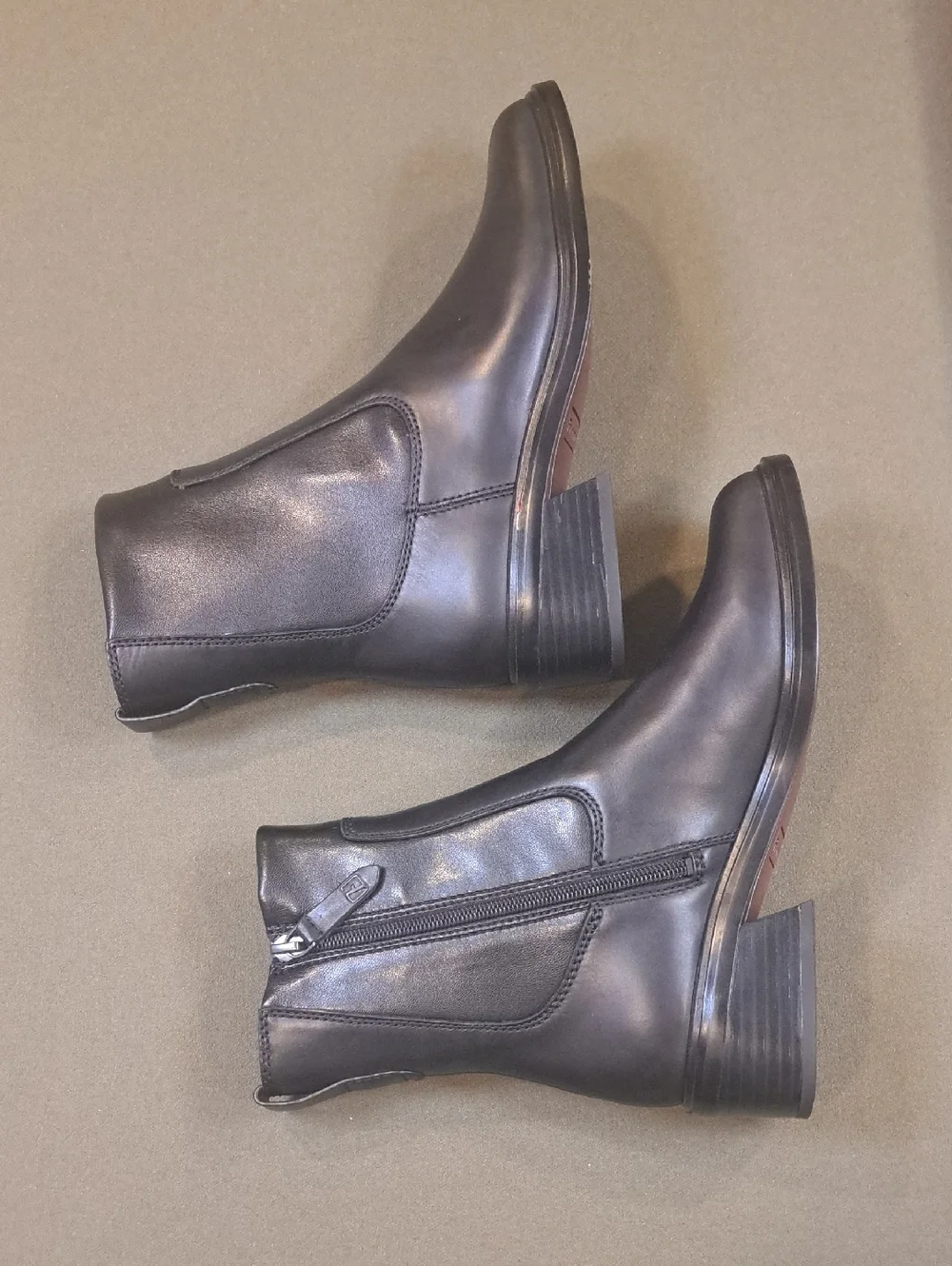 Franco Sarto Gracelyn Bootie - Color: Black Leather - Size: Women 7